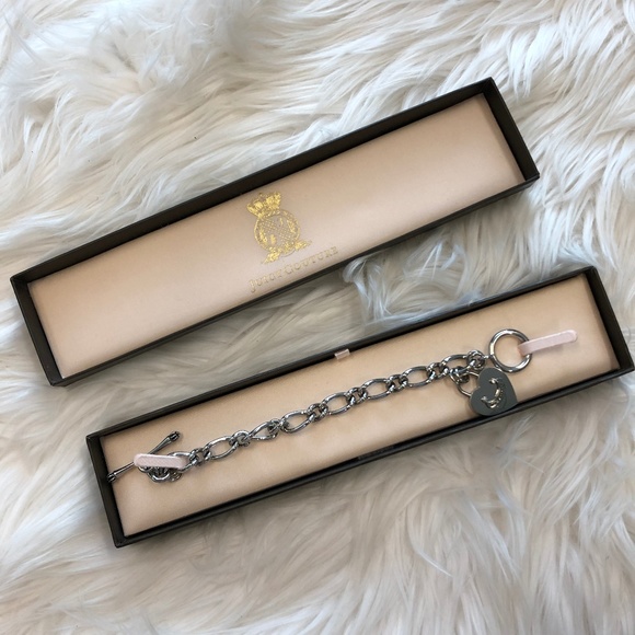 Juicy Couture Jewelry - NWT Juicy Couture Silver Bracelet
